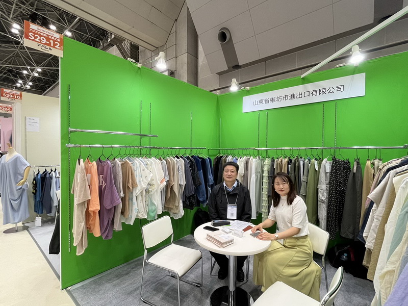 公司参加日本东京时尚产业展-日本时装展